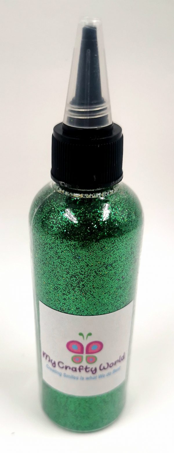 Bottle Green Fine Glitter